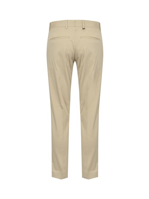 Pantalone Edge Rebel fit in cotone stretch Beige Freddo PT TORINO | RSZ1Z00FWD NU680040